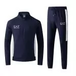 ensemble de survetement ea7 emporio armani marque ea7 blue